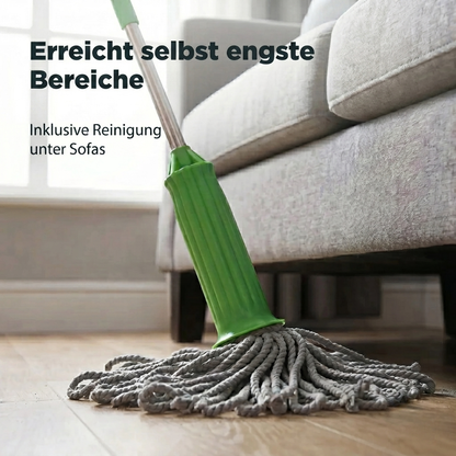 Blisella™ Pro Mop – Stainless Steel, Self-Wringing